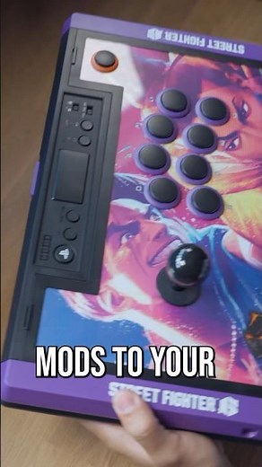 Modding a fightstick in 60 Seconds! #sf6