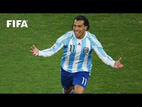 Tevez & Argentina Down Mexico | 2010 FIFA World Cup