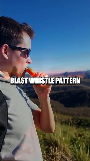 Emergency Signals: The Art of Whistles and Flashlights