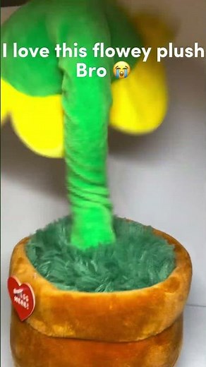 I love this Flowey Plush too much #undertale #hopeyouenjoy #funnyshorts