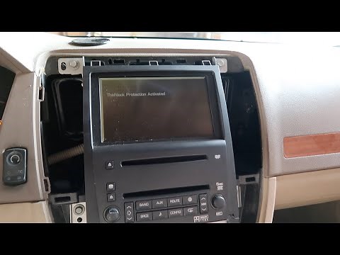 Theftlock Protection Activated on my Cadillac STS