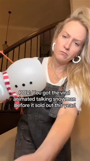 ⛄Don’t miss out on this animated Christmas snowman. He sings, talks,...