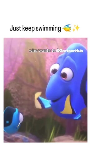 Cartoon Hub on Instagram: "Follow @cartoonworld.hub for more 🎬✨This scene was so cute 😭💙 Finding Dory (2016) is one of Pixar’s sweetest sequels — full of heart, humor, and the kind of emotional moments that stay with you long after the movie ends. This time, Dory takes the spotlight. A tiny memory… a flash from her childhood… and suddenly she remembers something she thought she’d lost forever: her family. With Marlin and Nemo by her side, she crosses the ocean, gets lost, finds new friendship
