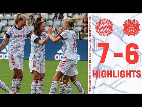 FCB women win in penalty shootout against PSG! | #AllianzFCBWomensTour | Highlights