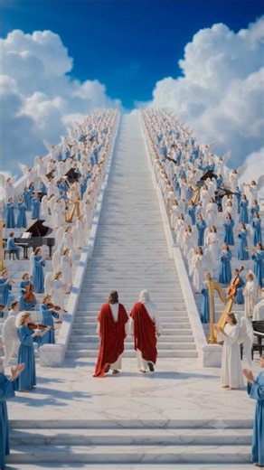 What Does Heaven Look Like? Millions of Angels Worship Jesus | Part 38 #shorts