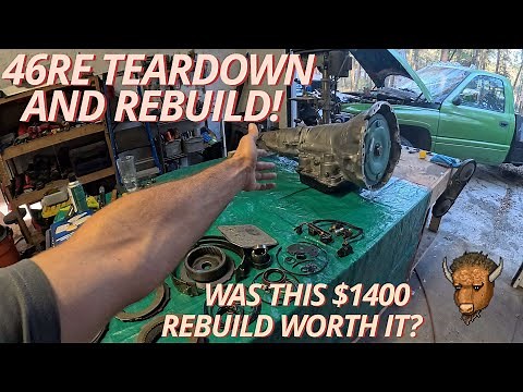 IS IT WORTH IT? Rebuilding My 1997 Dodge Ram Transmission! *46RE*