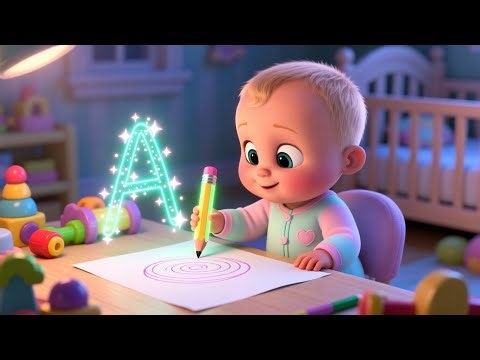 Baby’s Studytime Magic ✨ Fun ABC and 123 Song for Kids | Learn Letters and Numbers