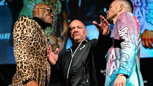 “I broke your f*cking jaw,” Kamaru Usman trades some heavy blows on Colby Covington at UFC 268 press conference