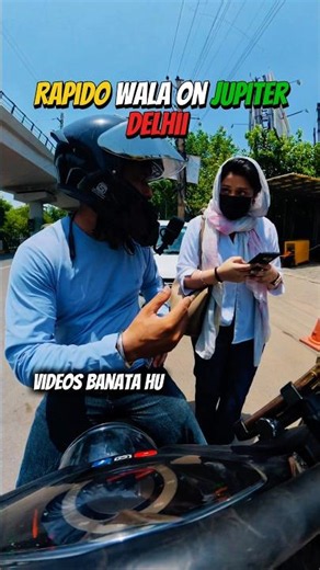 ❗️Viral Mask Girl ❗️5 Million Views😍Rapido Ride On Jupiter❤️#youtube #shorts #viral #rapido