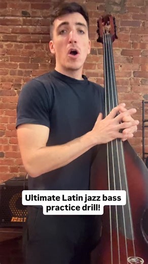 Will Lyle on Instagram: "Ultimate Latin (jazz) bass practice drill- tap the clave with with your foot! If you’re a bass player, DM me “bass” if you think I should bring back the Patreon."