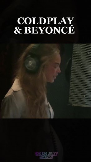 Chris Martin and Beyoncé on the recording of 'Hymn for the Weekend'! ✨ 🎥 Coldplay - A Head Full Of Dreams Film, 2018! #coldplay #chrismartin #beyonce #recording #hymnfortheweekend