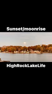 Full “Beaver Moon” High Rock Lake, NC | High Rock Lake Life