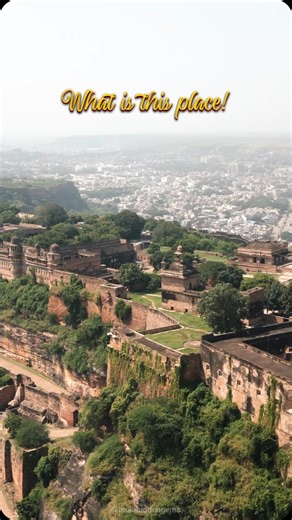 India Hidden Gems on Instagram: "India’s 3rd Largest Fort – Gwalior Fort 🏰 Gwalior Fort stands majestically over the old city of Gwalior, its moss-covered domes, giant faded doors, and intricately carved walls bearing witness to its long history. Although it is believed to have been established in the 10th century, some inscriptions and monuments suggest it could date back to the 6th century. The fort is perched on a rocky outcrop of Vindhyan sandstone, rising 300 feet above the countryside. Th
