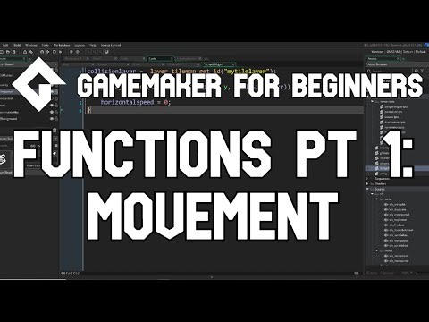 Gamemaker for Beginners - Function pt.1: Movement