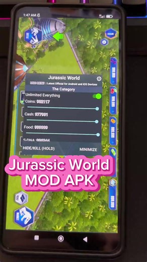 Jurassic World The Game Mod APK: Free Cash & Bucks