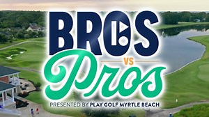 Coming next week ... Bros VS. Pros from the front nine of Prestwick Country Club. Play Golf Myrtle Beach YouTube channel. Don't miss it! | Play Golf Myrtle Beach