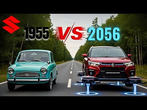 SUZUKI Car Evolution (1955–FUTURE) | 100+ Years of Innovation & Adventure