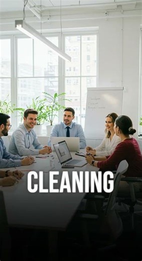 Office cleaning routine that boosts productivity