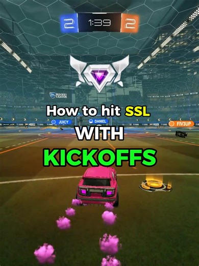 How to hit ssl with kickoffs #rocketleague #rocketleaguevideos #rocketleaguetips