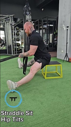 Straddle Sit Hip Tilts