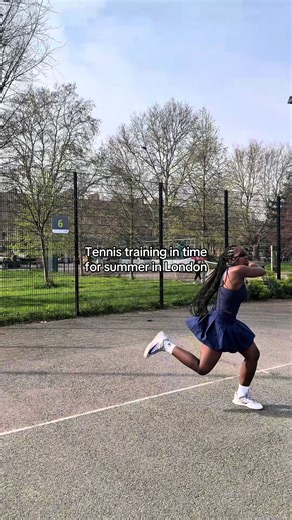 Summer is just around the corner, time to brush on on those tennis skills! #shecanserve #girlhood #fyp #tennis #london