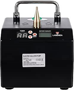 Professional 120w Electric Balloon Pump, B231 Portable Automatic Balloon Inflator, with Two Operating Modes, Balloon Air Pump for Wedding Birthday Celebration Party Decoration