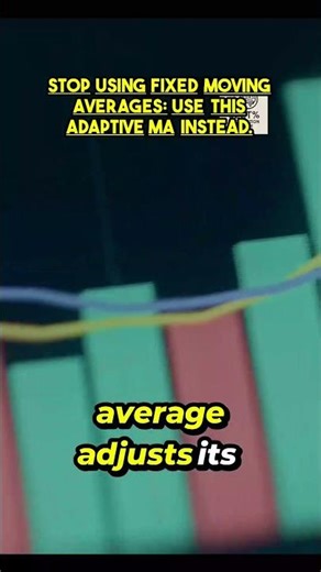 WATCH UNTIL THE END - Stop Using Fixed Moving Averages! This Adaptive MA Makes Charts Predictable.