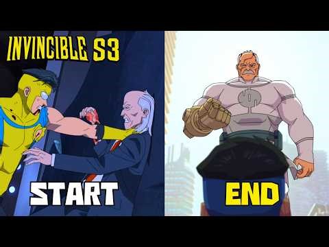 The ENTIRE Story of Invincible Season 3 in 28 Minutes | Invincible Season 3 Recap