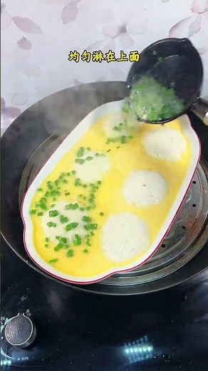 雞蛋豆腐這樣喫，營養又簡單，低卡低脂高蛋白 #雞蛋豆腐 #雞蛋蒸豆腐 #家常菜