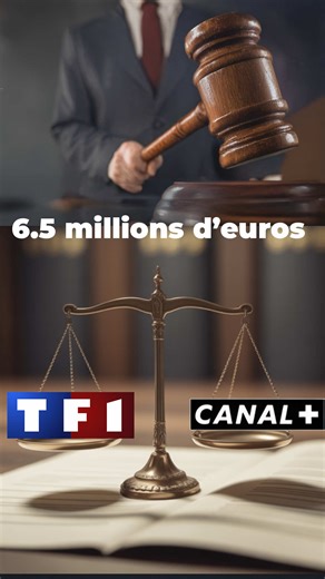 TF1 attaque en justice Canal #tf1 #canal #tv #juge