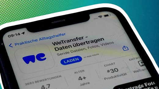 WeTransfer kostenlos nutzen: So einfach könnt ihr Daten senden