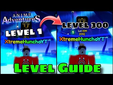 The Fastest Way To Level Up In Anime Adventures