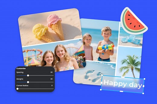 Photo Grid Maker Online for Free | Fotor