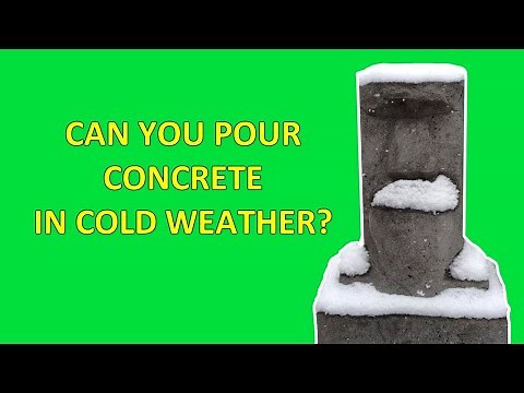 What Temperature Is Too Cold For Pouring Concrete?