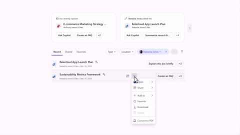 Get started with Search in the Microsoft 365 Copilot app