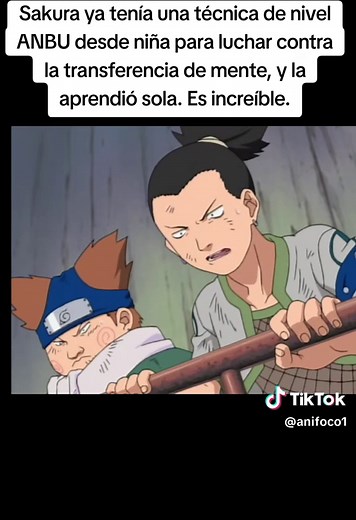 Sakura ya poseía desde niña una técnica de nivel ANBU para resistir la transferencia de mente, la cual aprendió por su cuenta. Esta habilidad demuestra su disciplina, inteligencia y crecimiento como kunoichi, incluso desde una edad temprana. #Boruto #NarutoShippuden #Sasuke #Sakura #Naruto