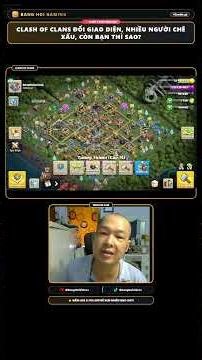 Giao diện Clash of Clans mới quá XẤU - Bạn nghĩ sao? #clashofclans #coc #banghoigaming