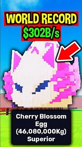 WORLD RECORD KITSUNE EGG in Roblox Steal an Egg..