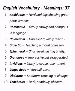 95K views · 954 reactions | English vocabulary and meanings - didactic: 37  #reading #selfimprovement #vocabulary | Tim Tim TV | Facebook