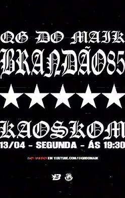 BRANDÃO VAI PARTICIPAR DA LIVE DO RAPPER MAIK DIA 13 ❗Brandão vai ser entrevistado e fazer uma faixa AO VIVO na live 👀