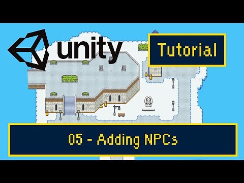 Unity 2D - RPG Tutorial 2024 - Part 05 Adding NPCs