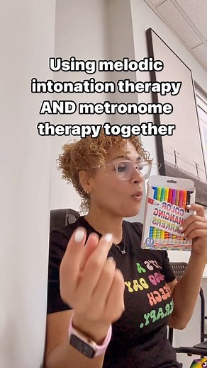 🥕 Isabelle De Castro | Holistic SLP in South FL | I love combining Melodic Intonation Therapy (MIT) and metronome therapy in my sessions, and I’ve seen how powerful these two can be when... | Instagram