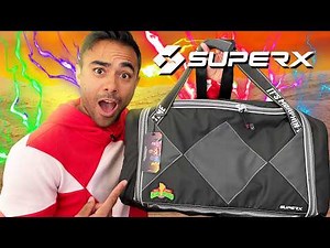 Is the SuperX Power Rangers Gym Bag Red Ranger Approved? Unboxing Video!
