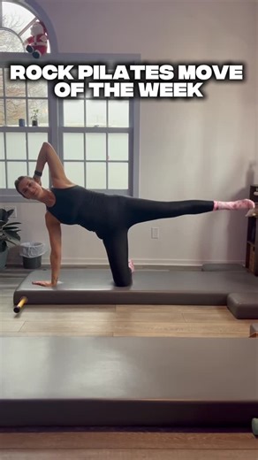 ROCK PILATES™ on Instagram: "✨ Rock Pilates Move of the Week ✨ Out in Montauk with Victoria @the.pilates.snob 🌊 Kneeling Side Kicks 💪 A powerful lower-body move that targets the glutes, challenges balance, and strengthens deep core control. Move with intention and let your legs and abs do the work 🔥"