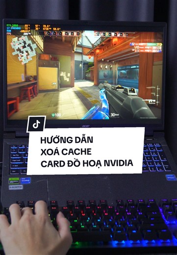 Sau một thời gian dài hãy reset cache của card đồ hoạ để game được ổn định lại #windowstips #laptopgaming #nvidia #cache #laptoptricklo