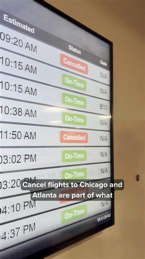 Hundreds of flights cancelled as FAA rolls out new restrictions