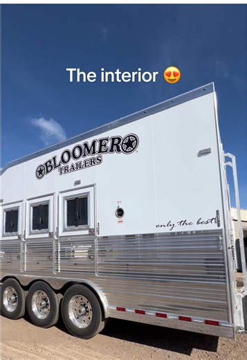 Explore the Stunning Interior of a 2026 Horse Trailer