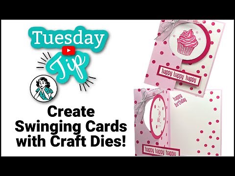 How to Use Dies to Make a Creative Swinging Card