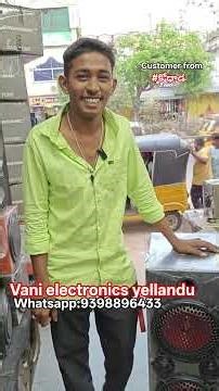 10 inch tower box setup|for JCB vehicle|customer from kodhad|Vani electronics yellandu #jcb #telugu