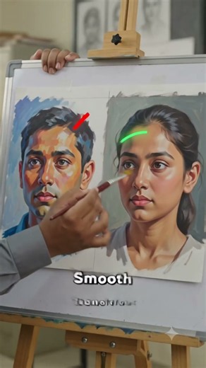 Stop Painting Orange Skin Tones! 😱 Easy Portrait Color Tips #art